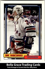 1992-93 Topps #169 John Vanbiesbrouck New York Rangers NHL Hockey