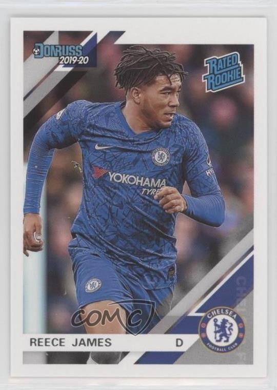 2019-20 Panini Chronicles Donruss Premier League Reece James #56 Rookie RC