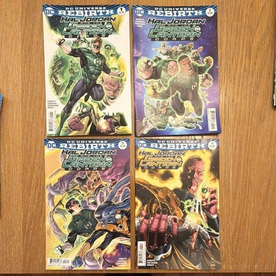 DC Comics Hal Jordan and the Green Lantern Corps #1-4 Comic Lot Venditti
