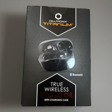 Celltronix Titanium Series Bluetooth True Wireless Earbuds w/ Charging Case