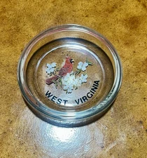 West Virginia Glass Ashtray