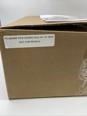 booster box marketing Protector Case 5 Pack Pokemon Temporal Forces Marketing kit!