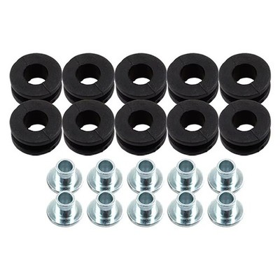 10Pcs Motorcycle Rubber Grommets Bolt For Honda Yamaha Suzuki