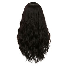 Parting Long Curly Wig Realistic Fiber Fluffy Wig Cover Hairdress Tools