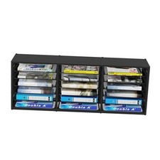 Literature Organizers, 18 Compartments Office Mailbox with Adjustable