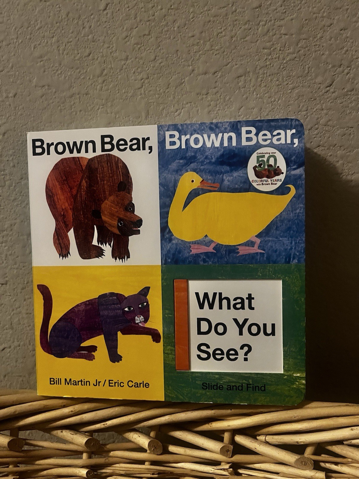 Brown Bear, Brown Bear, What Do You See? Slide And Find by Martin / Carle