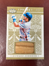 2025 Leaf Lumber Howard Johnson Game Used Prime Barrel Gold #2/5 Mets