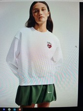 felpa Nike bianca - donna misura L, nuova, originale