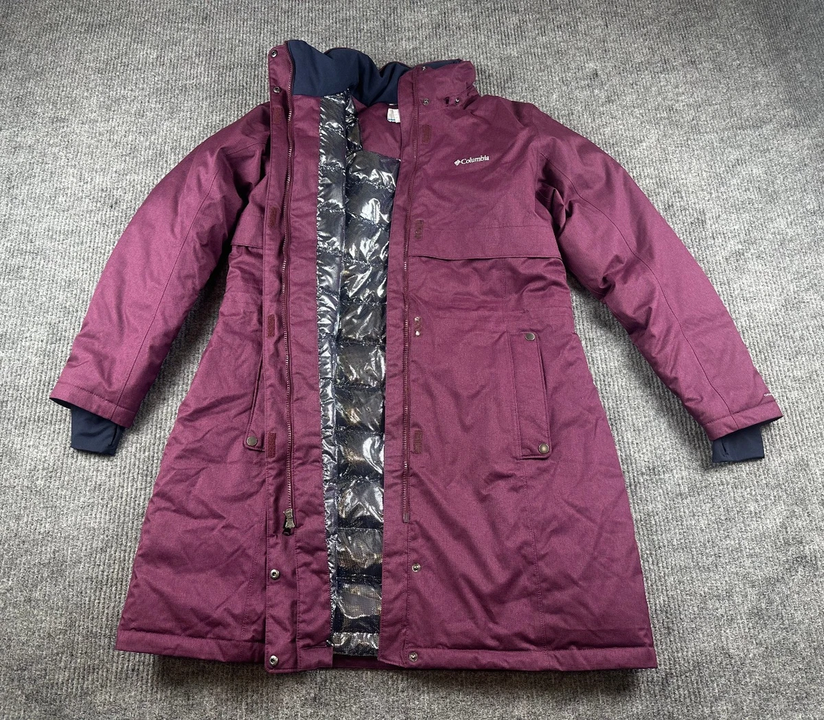 columbia down parka dark purple archive 【公式通販】