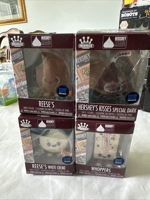Funko Minis - Lot Of 4 Hershey And Reese s Collectible Figures
