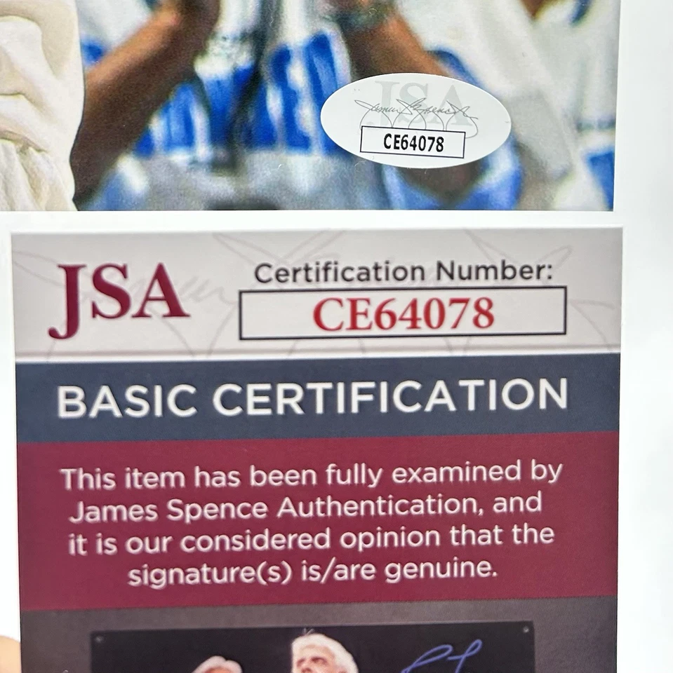 Shai Gilgeous Alexander Signed 8x10 Photo 2025 NBA Finals MVP JSA COA - Image 3 of 3