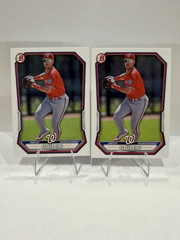 2026 Bowman Seaver King BP-129 LOT OF 2 Nationals