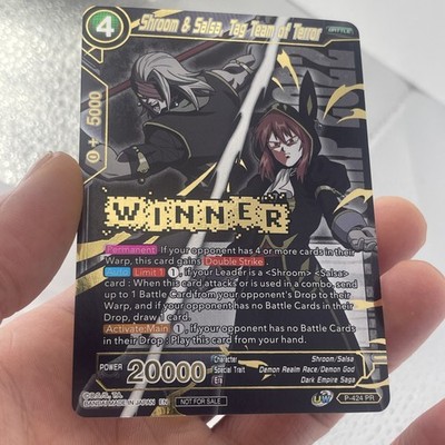 Shroom salsa tag team p-424 psa bgs dragon ball super championship top winner