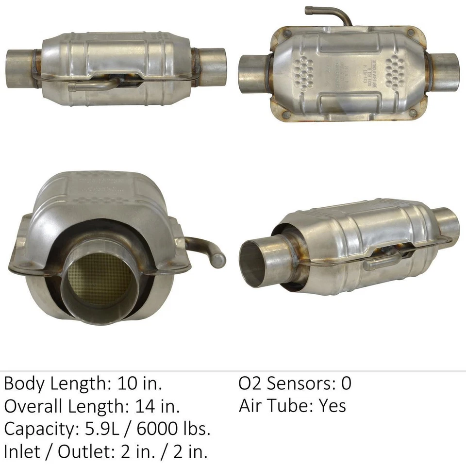 Catalytic Converter for 1990-1991 Yugo GV - Image 2 of 4
