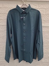 New Mizzen  Main Leeward No Tuck Long Sleeve Dress Shirt Men's US Size L