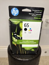 HP 65 2pack Combo Ink Cartridges 65 Black and Color NEW GENUINE For HP Printers