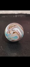 Beautiful D.A.S Marble. 3/4" With Amazing Color Swirl. Mint With 1 Small Roll