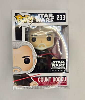 Funko Pop! Star Wars Count Dooku #233 Smuggler s Bounty Exclusive