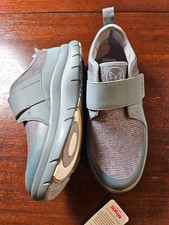 Alegria Double Trouble Rok n Roll Shoes Gray Mesh Womans Size 7 NEW