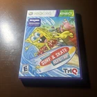 SpongeBob's Surf and Skate Roadtrip (Xbox 360 KINECT, 2011) Complete with Manual