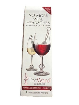 PureWine The Wand Silver Polypropylene Wine Filter(4)