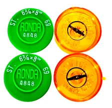 ST Standard 69 Balance Complete watch part Ronda 4848 fits many Calibers "2"each