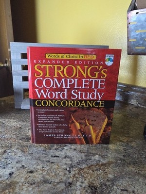 Strong's Complete Word Study Concordance: Expanded Edition (Word Study)