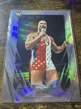 Kurt Angle 2026 Topps Chrome WWE #123 Refractor, Trading Card