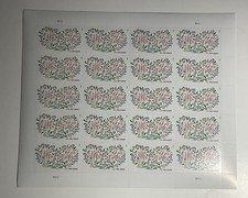 Authentic “Yes I Do” Sheet of 20 Forever Wedding Stamps, Two Ounce Stamps, Heavy