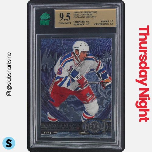 1996 FLEER METAL UNIVERSE #96 WAYNE GRETZKY MNT 9.5