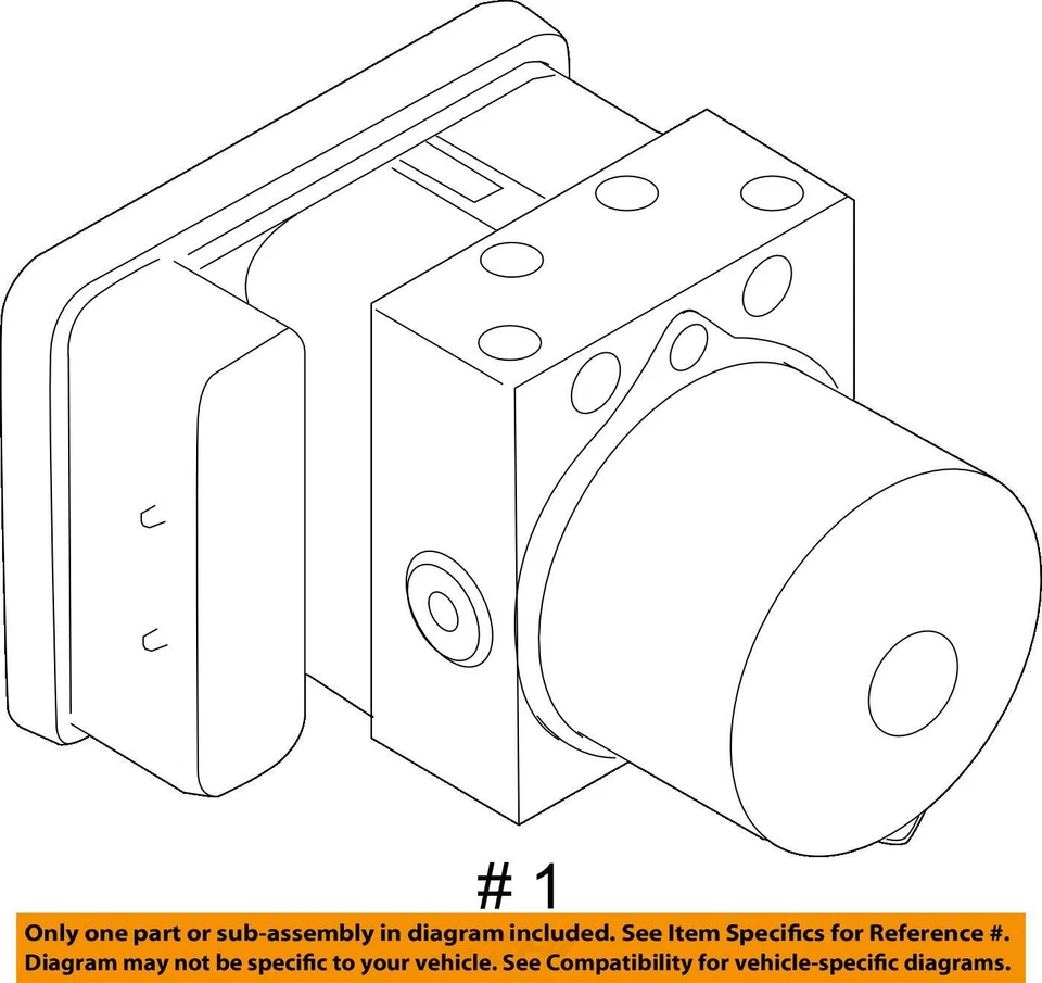 Conjunto de pieza de freno antibloqueo para BMW 128i 3571162 09-13 Foto 4 de 4