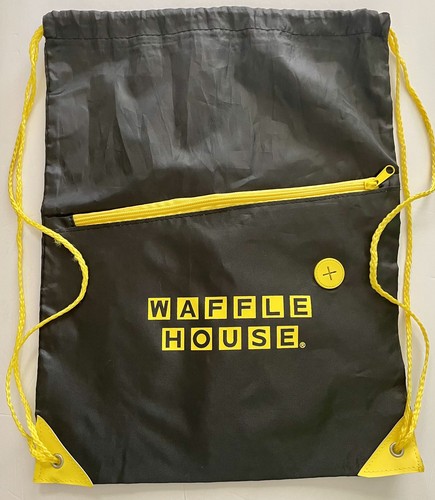 Waffle House Drawstring Back Pack 