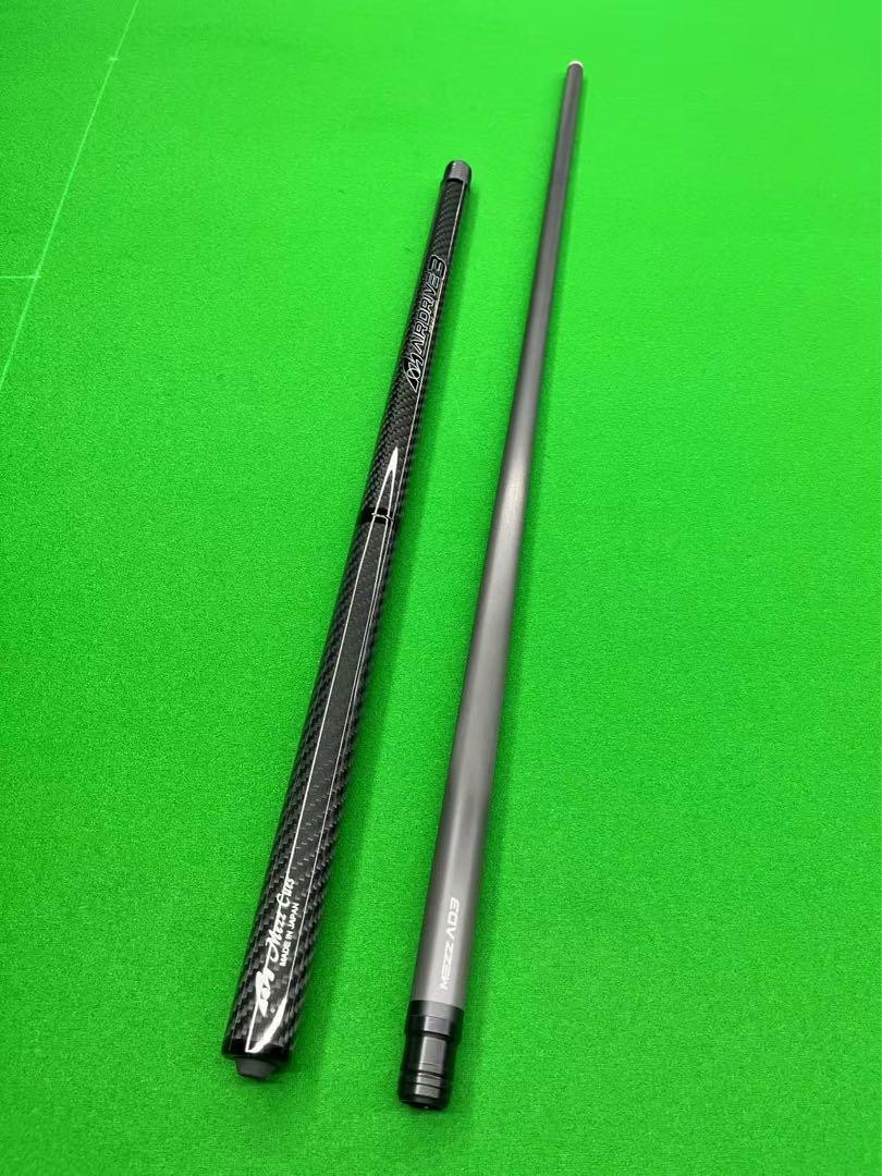 Mezz Jump Queue Meds AD3 Air Drive 3 Full Carbon Jump Cue