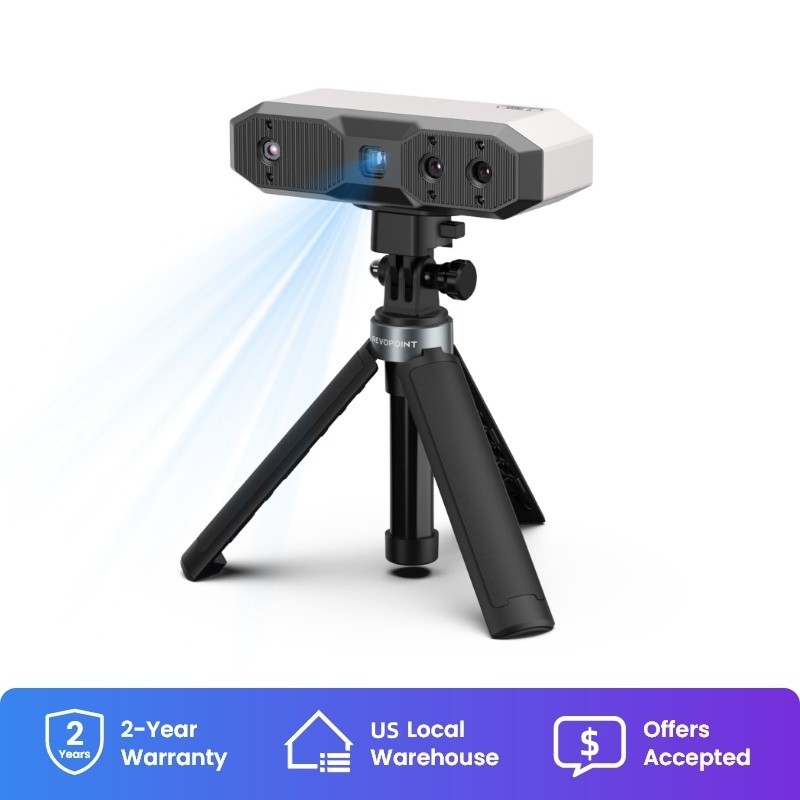 Revopoint MINI 2 3D Scanner For Printer 0.02mm 16Fps Dental