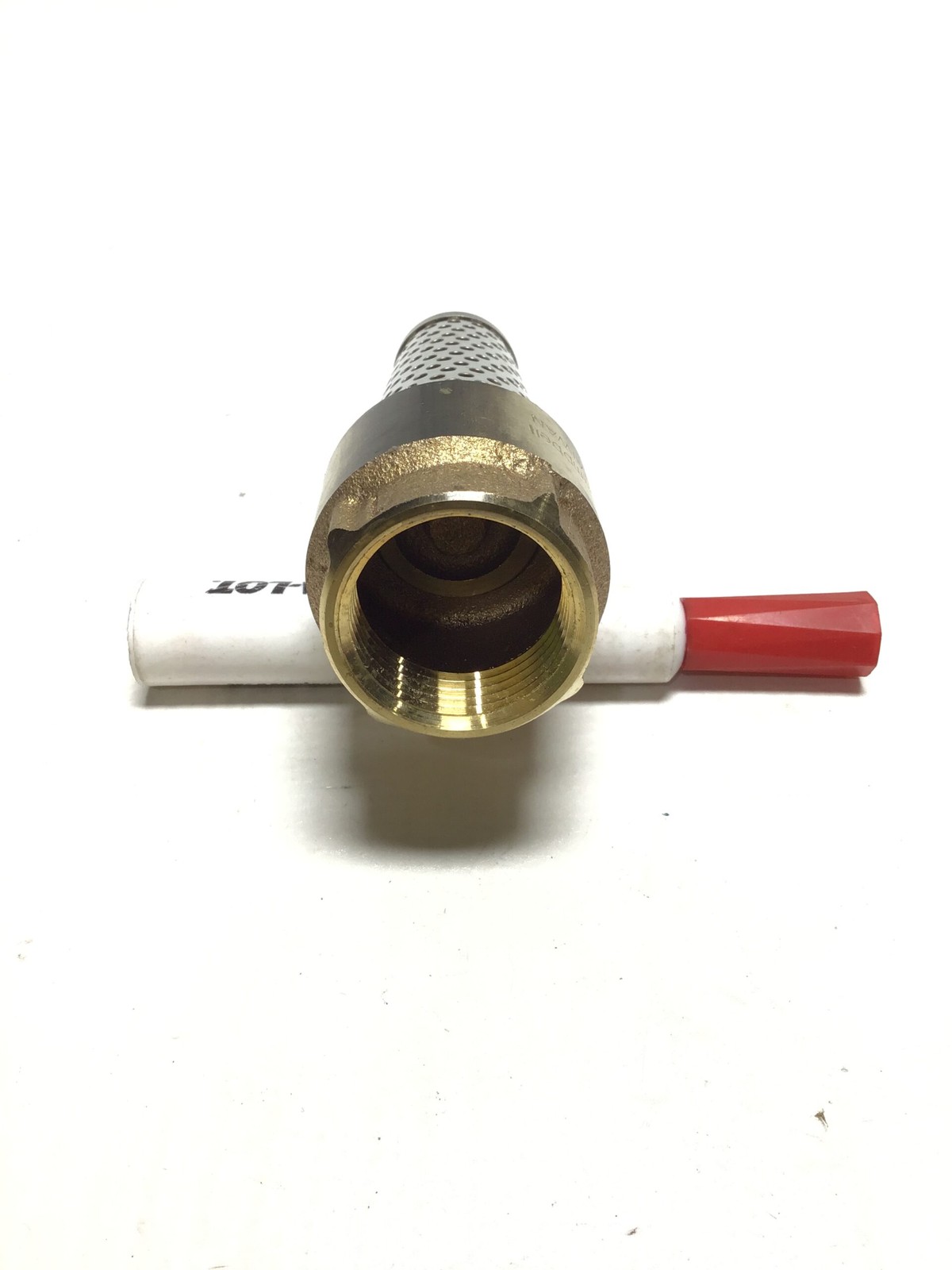 Campbell FV-4T Lead Free Abrasion Resistant Foot Valve 1"