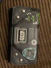 WALLET - STAR WARS - Storm Trooper- BLACK TRI FOLD, 6.5" L X 3.5" H
