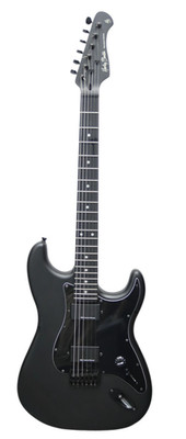 Harley Benton ST-20HH Active SBK Electric Guitar - Satin Black