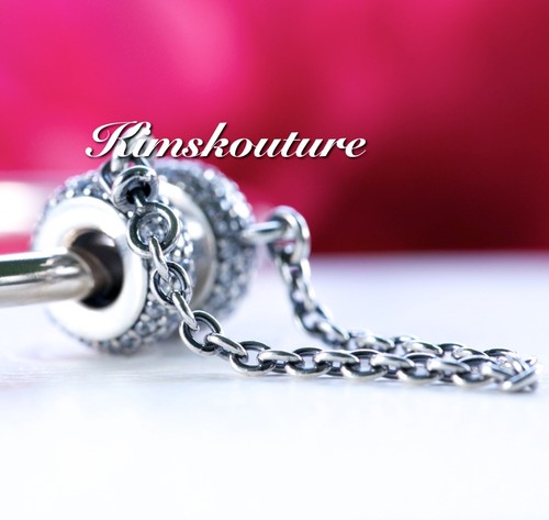 Authentic Pandora Silver Pave 