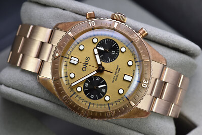 Oris Bronze Holstein 2020 Limited Edition Chrono 43MM Automatic 01