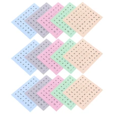 15 Sheets of Scrapbook Alphabet Stickers Decorative Adorable Letter Stickers