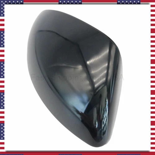 Rearview Door Mirror Cover Black Right Side Exterior for Nissan Altima 2019-2024
