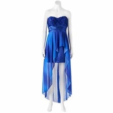 Speechless Women's Dress Flyaway Strapless Party Prom Hi-Low Juniors 3 NWT $138