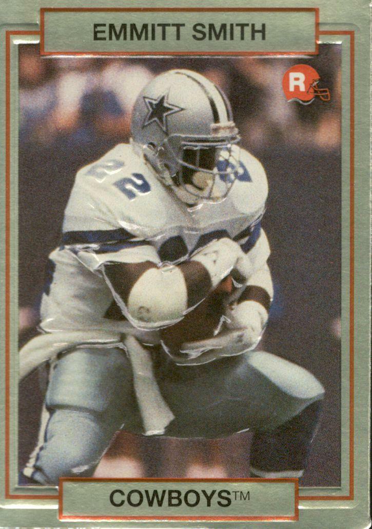 Emmitt Smith Dallas Cowboys 1990 Action Packed Football Emmitt Smith Dallas Cowboys 1990 Action Packed Football