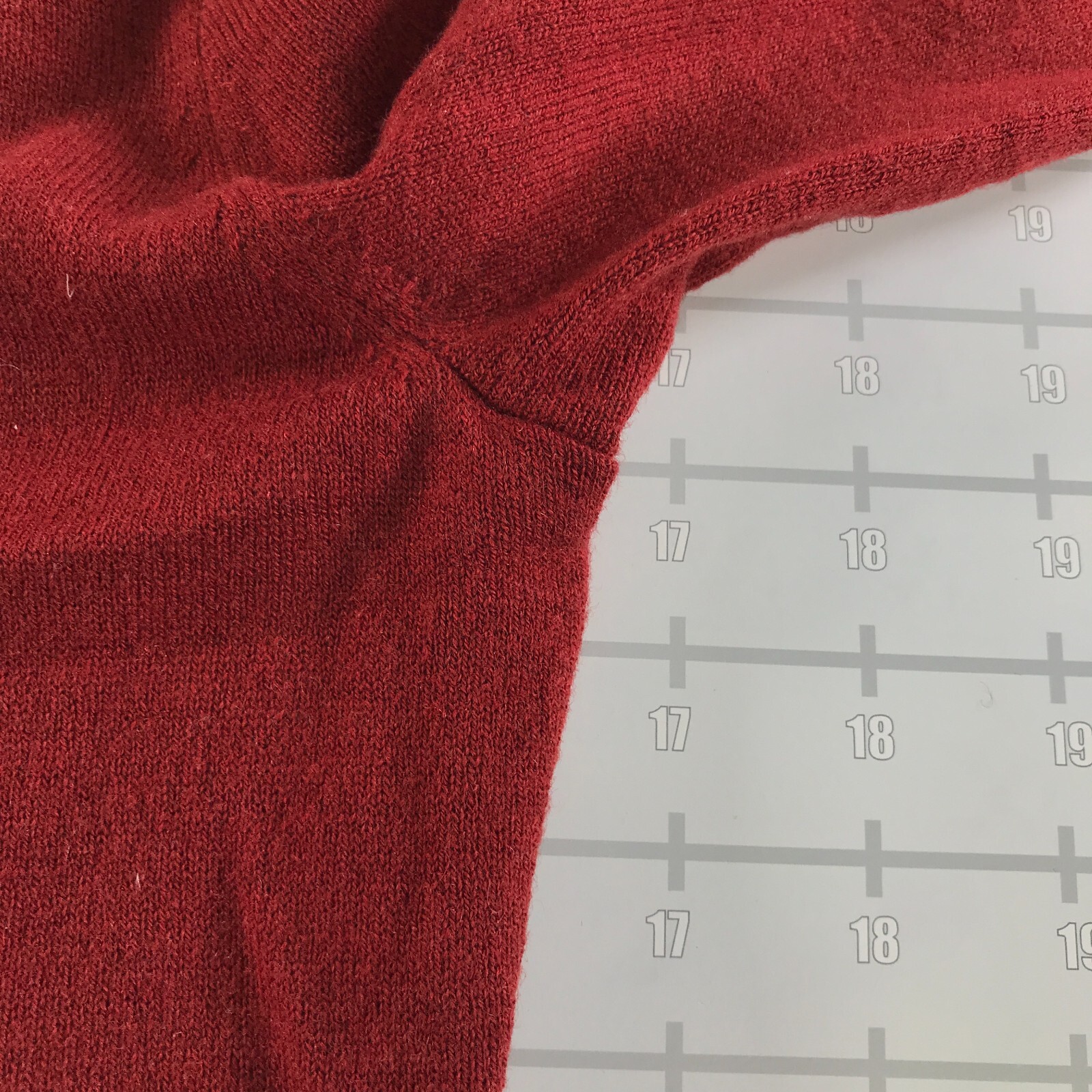 Kate Spade Sweater Womens Medium Red Button Front Beaded Neck thumbnail 3