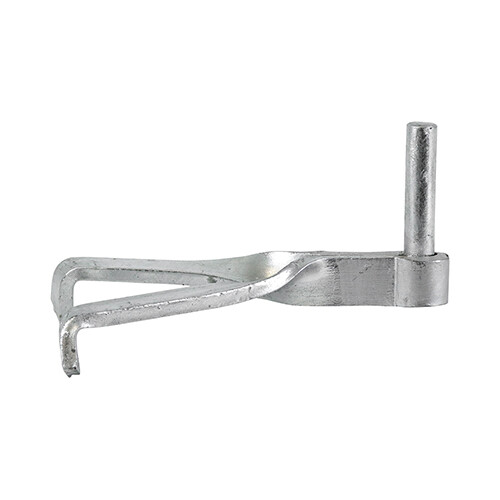 TIMCO Gate Hinge Hooks To Build Single Brick Hot Dipped Galvanised - 19mm |