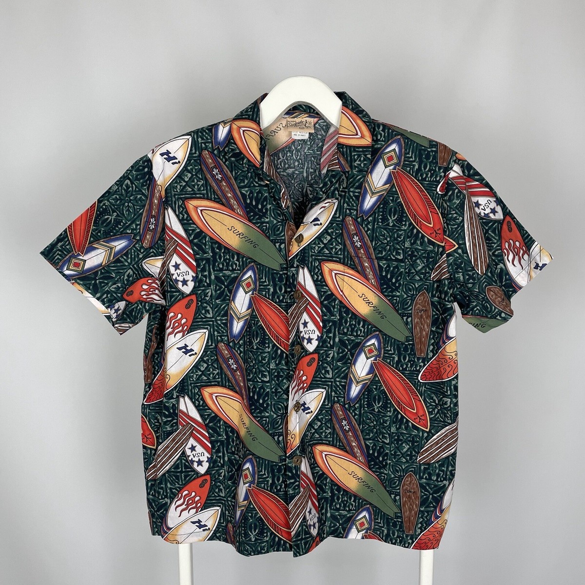 50s 60s surfriders sportswear アロハ Vintage Surfrider Sportswear Shirt Hawaiian Surf Aloha | eBay