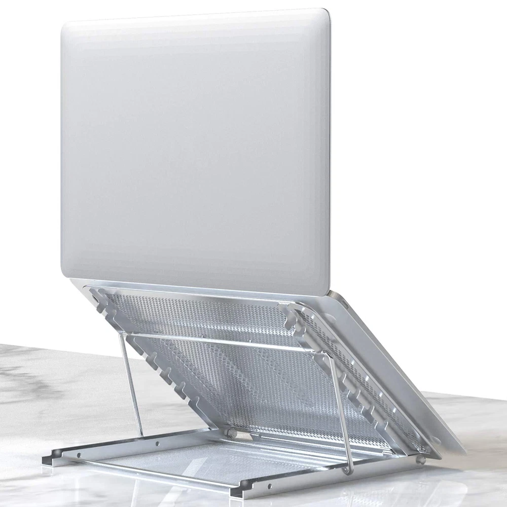 Laptop Stand, Laptop Holder Stand Foldable Ventilated Adjustable Laptop Compu...