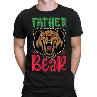 Papa Bär T-Shirt Vatertag Papa Vater Held Papa Papa Geschenk Männer T-Shirt #V#FD
