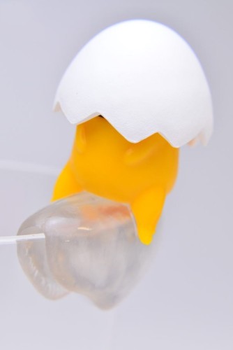 Gudetama Anime PVC Decoration Putitto Figure Ochatomo Series Type #3 @17533 - Picture 2 of 3