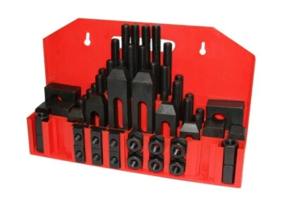 PREASION® 1/2" Clamp Clamping Bolt Nut Hold Down Kit Set 58 Sets Of Fixtures